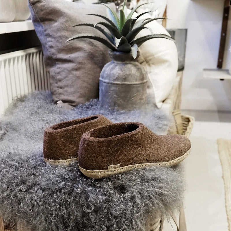Chaussure Glerups - Cuir - Marron
