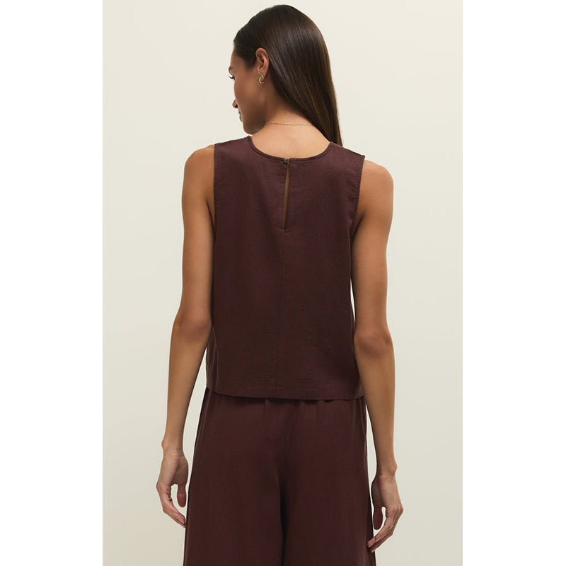 Débardeur court en lin Sloane de Z Supply