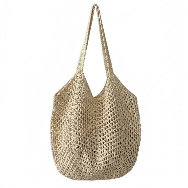 Sac cabas en coton crocheté Take It Outside Essentials