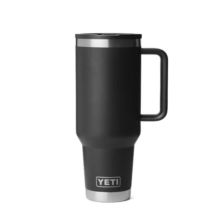 Mug de voyage Yeti Rambler de 40 oz avec couvercle à paille de couleur assortie