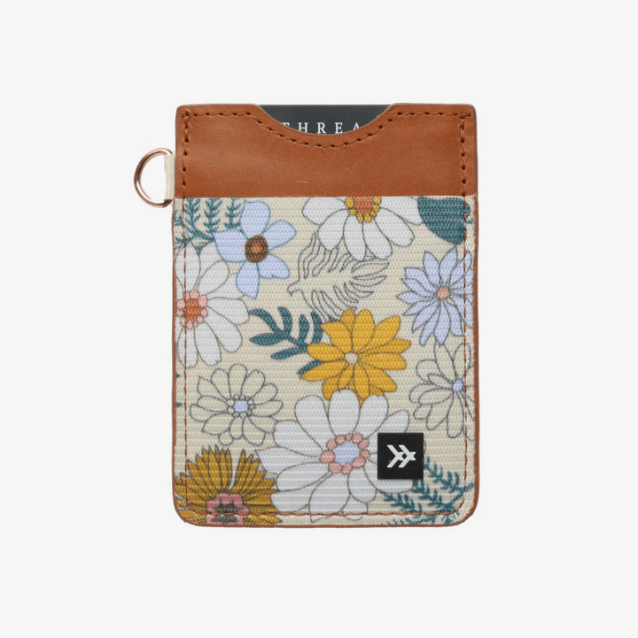 Thread Blossom Vertical Wallet