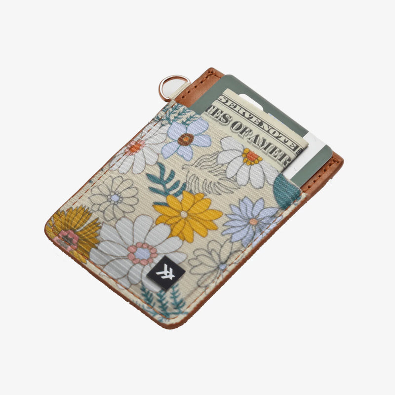 Thread Blossom Vertical Wallet