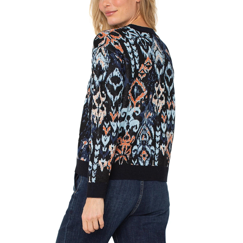 Pull col rond à manches longues et épaules tombantes Liverpool