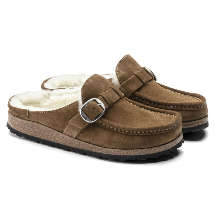 Birkenstock Buckley Shearling Suede - Narrow