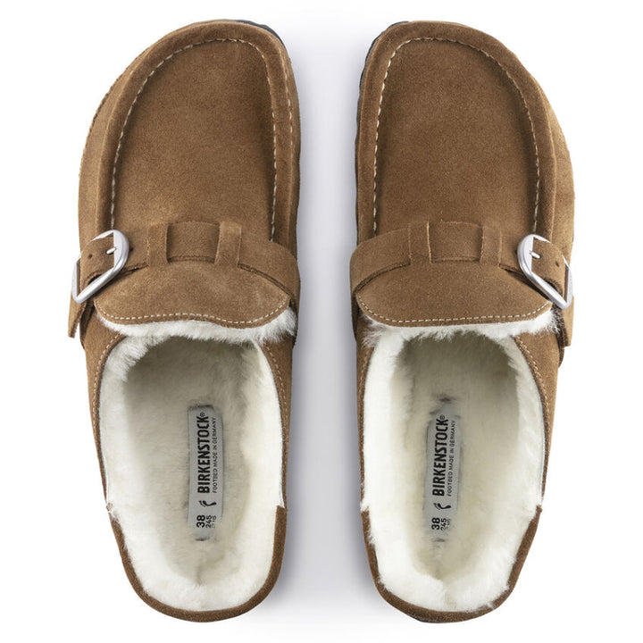 Birkenstock Buckley Shearling Suede - Narrow