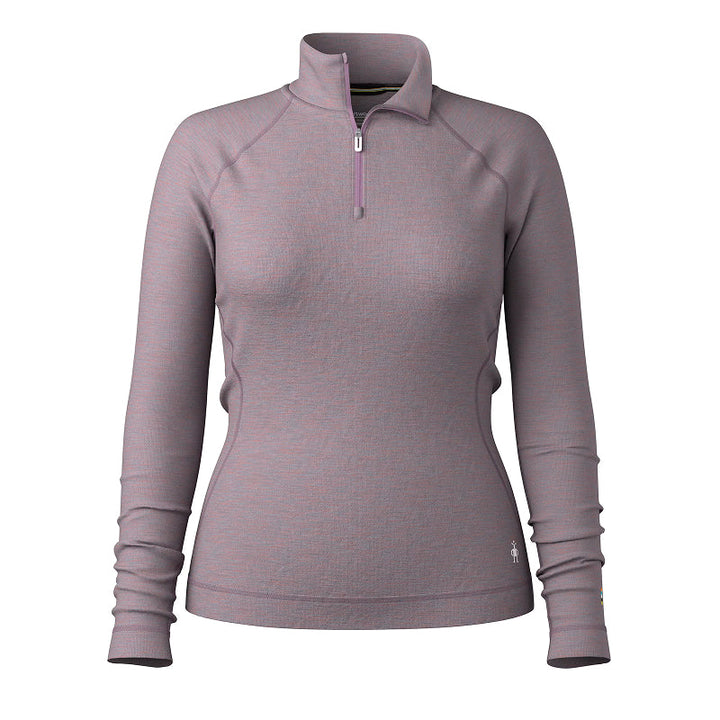 Haut technique 1/4 zippé Smartwool Classic Thermal Merino pour femme, en boîte