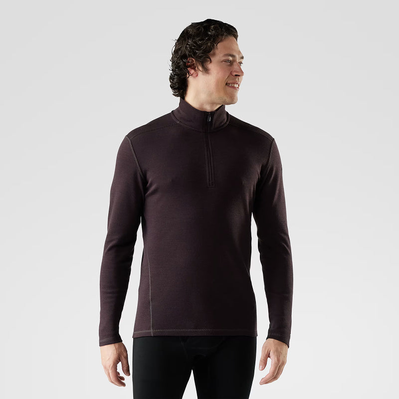 Haut thermique mérinos classique à quart de zip pour homme Smartwool (en boîte)