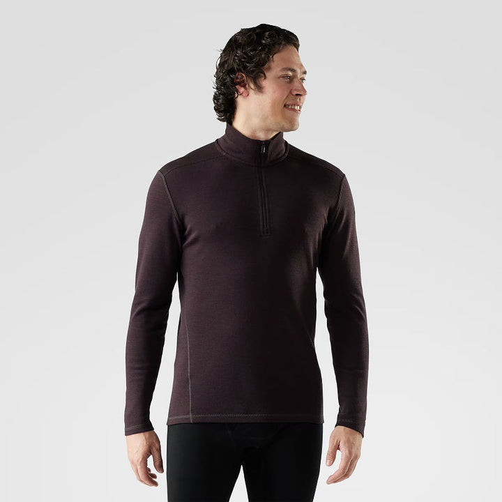 Haut thermique mérinos classique à quart de zip pour homme Smartwool (en boîte)
