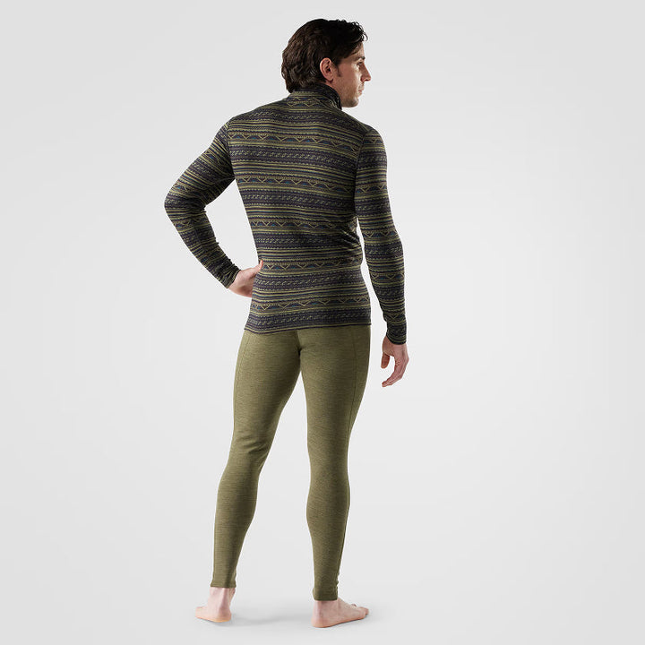 Haut thermique mérinos classique à quart de zip pour homme Smartwool (en boîte)