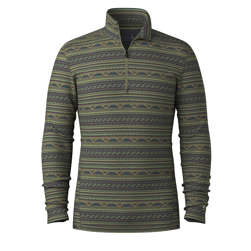 Haut thermique mérinos classique à quart de zip pour homme Smartwool (en boîte)