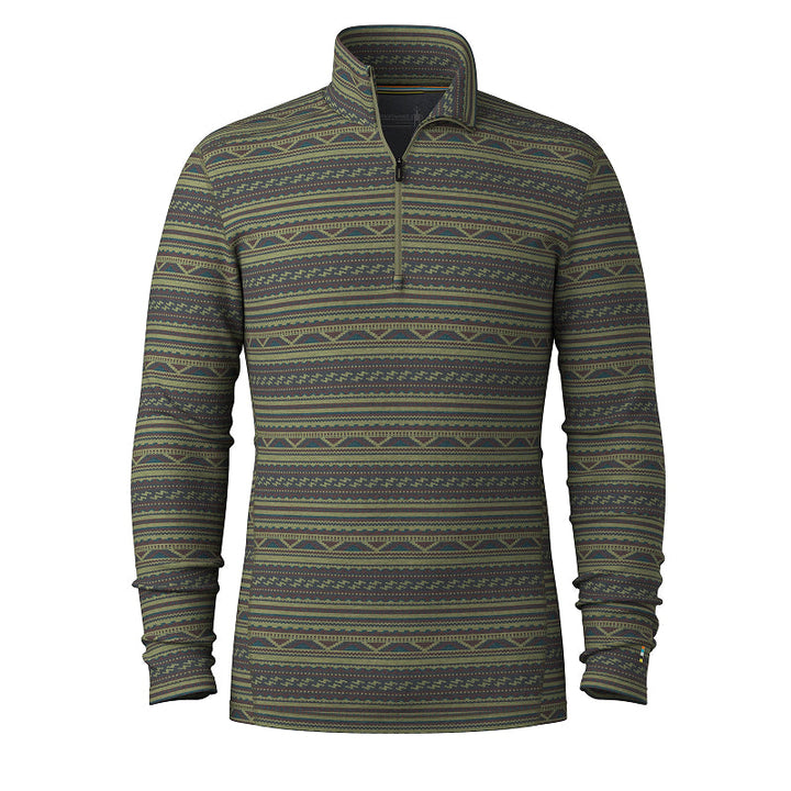 Haut thermique mérinos classique à quart de zip pour homme Smartwool (en boîte)