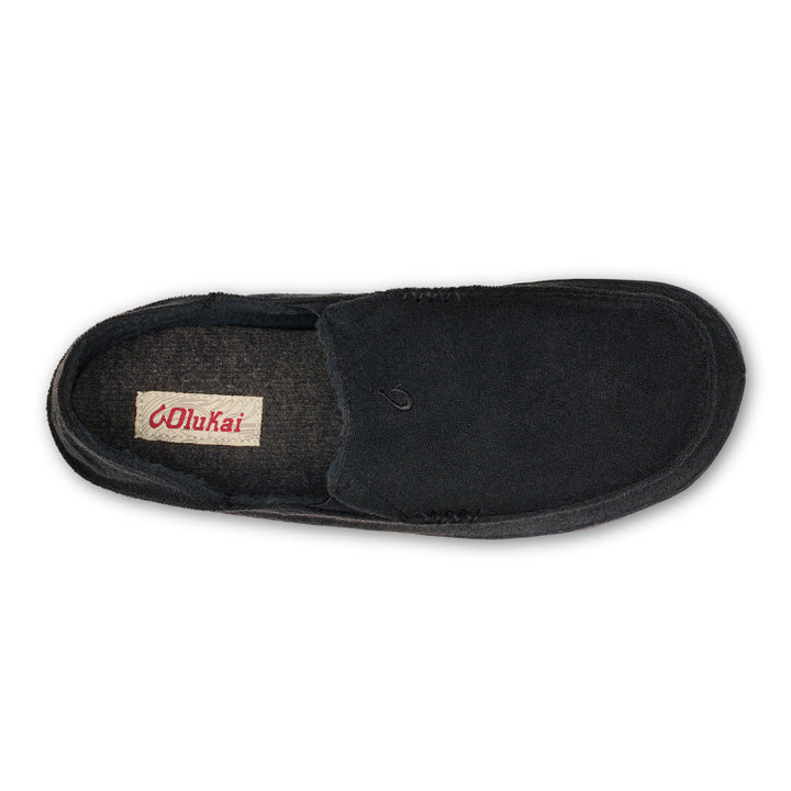 OluKai Men's Moloa Hulu Wool-Blend Slippers