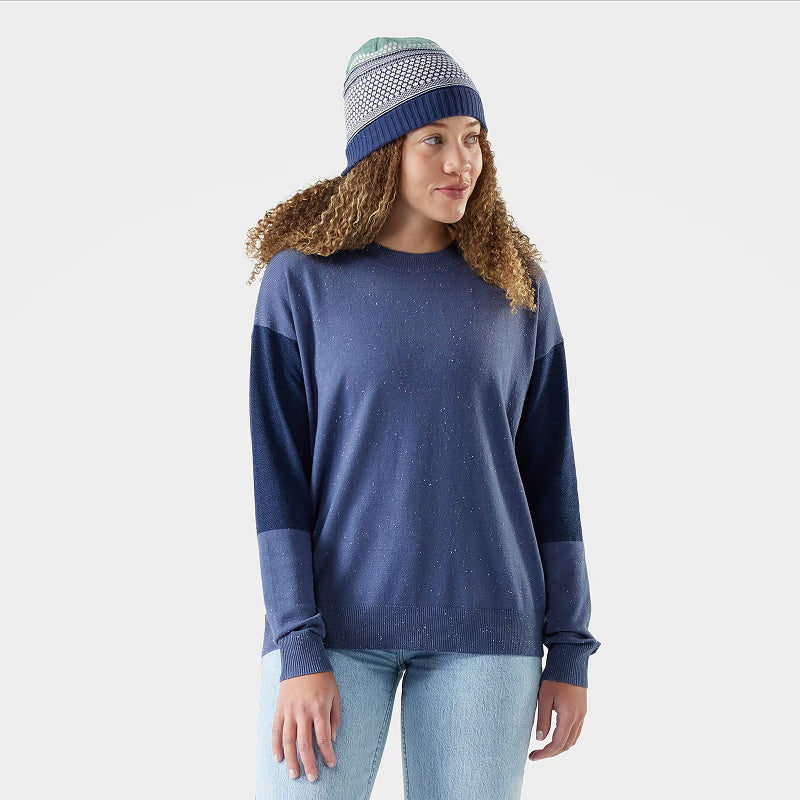 Pull ras du cou color-block Edgewood Smartwool pour femme
