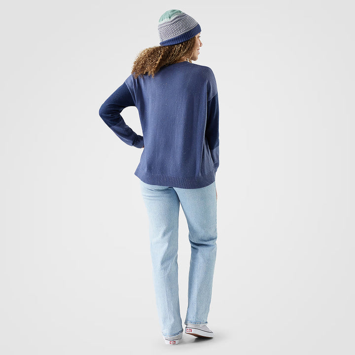 Pull ras du cou color-block Edgewood Smartwool pour femme