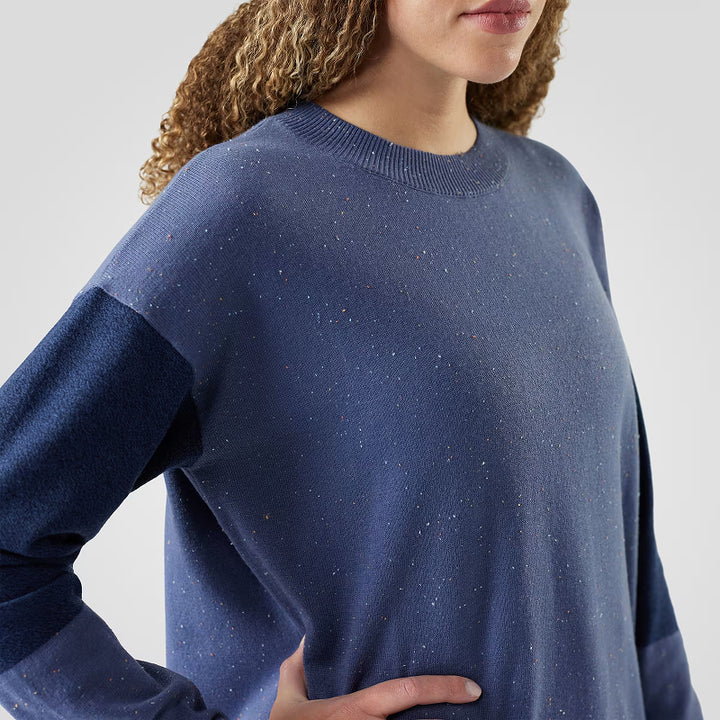 Pull ras du cou color-block Edgewood Smartwool pour femme