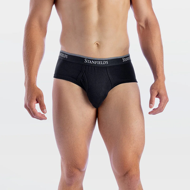 Slips extensibles côtelés en coton FLEX de Stanfield – Paquet de 2