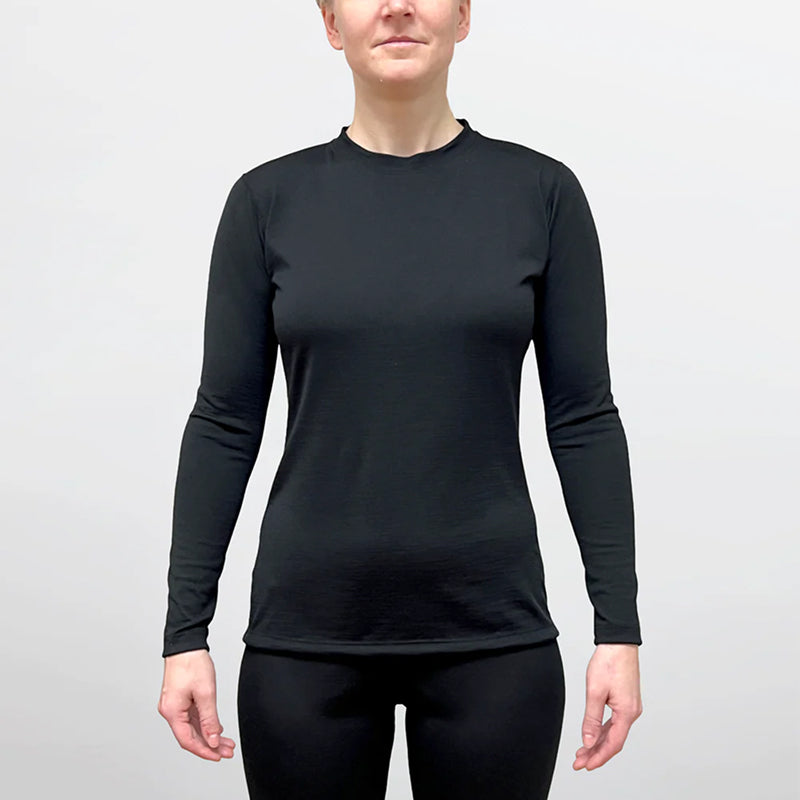 Haut de couche de base en pure laine mérinos pour femmes Stanfield