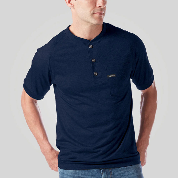 Henley Stanfield's Operative Tech décontracté avec poche