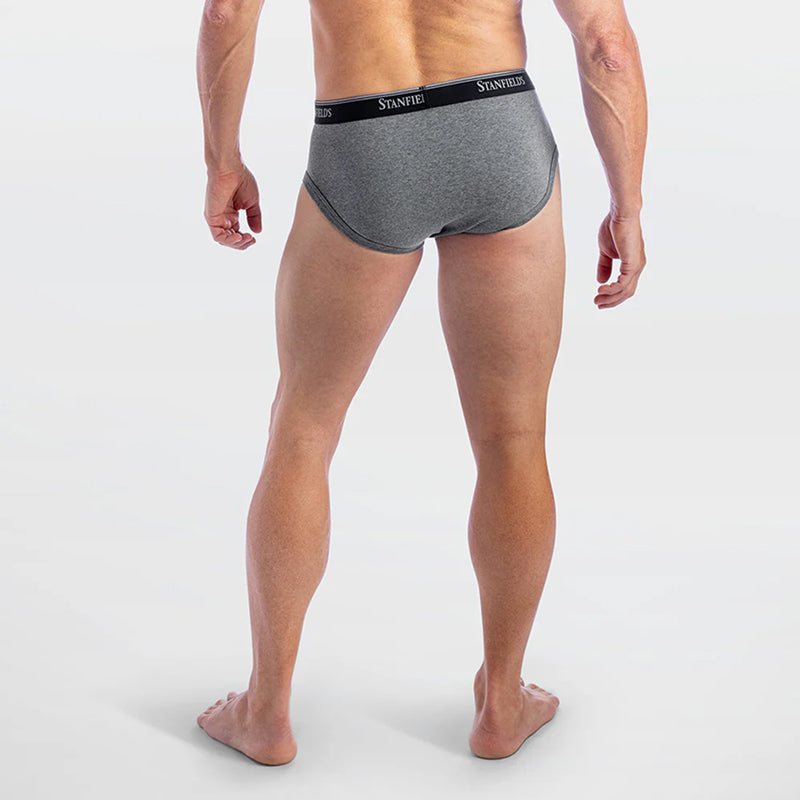 Slips extensibles côtelés en coton FLEX de Stanfield – Paquet de 2
