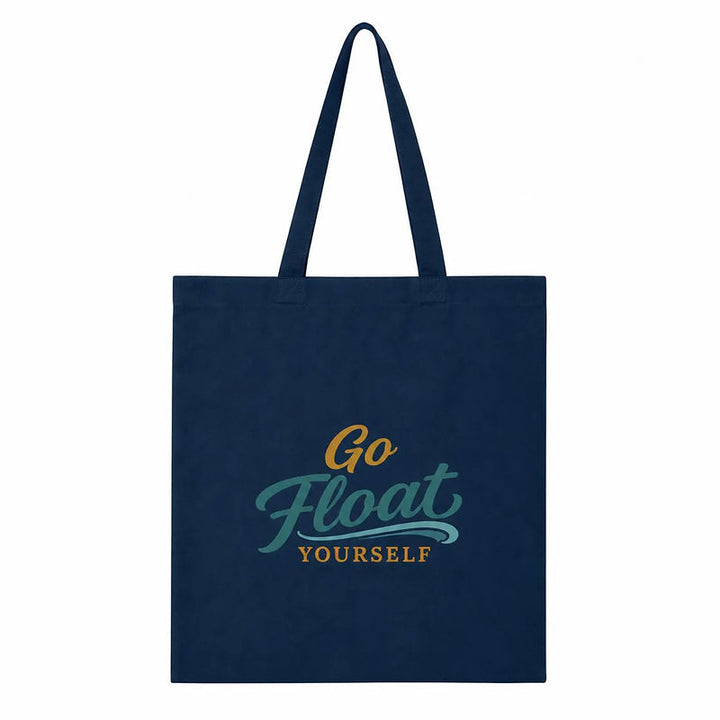 Coastal Market Canvas Tote Bag | Go Float Yourself