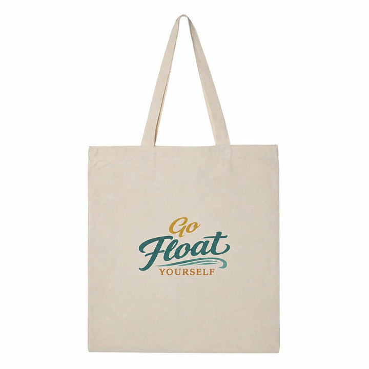Coastal Market Canvas Tote Bag | Go Float Yourself