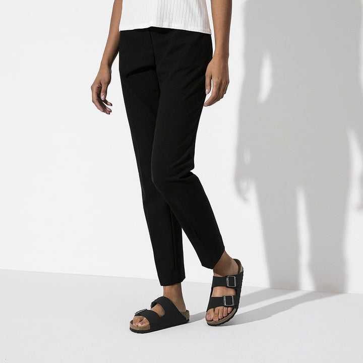 Birkenstock Arizona Vegan Black Birkibuc - Étroit