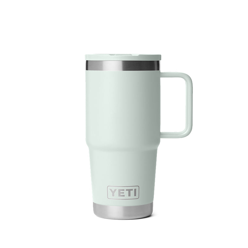 Gobelet de voyage Yeti Rambler de 20 oz avec couvercle à paille de couleur assortie