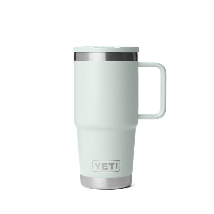 Gobelet de voyage Yeti Rambler de 20 oz avec couvercle à paille de couleur assortie
