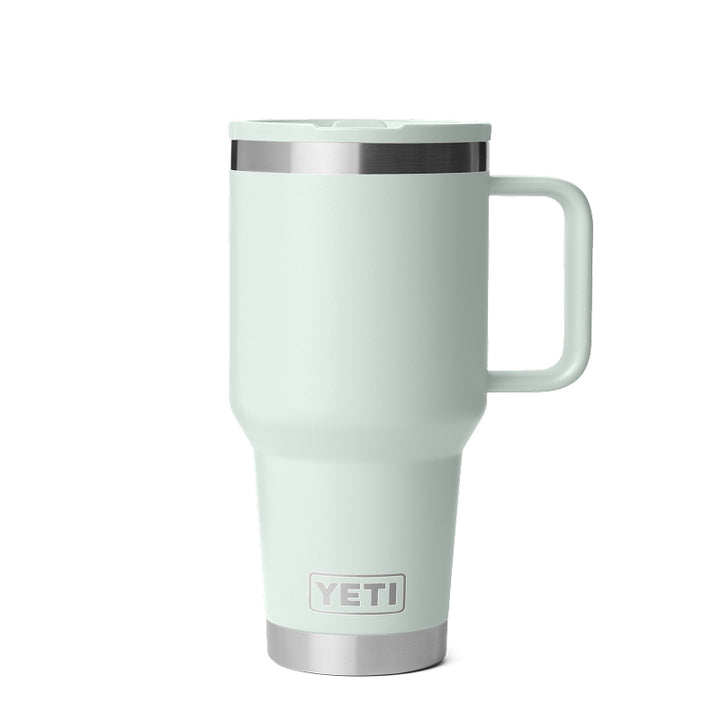 Yeti Rambler Gobelet de voyage 30 oz avec couvercle paille de couleur assortie