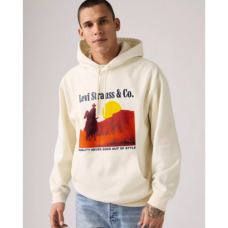 Sweat à capuche graphique coupe décontractée Levi's