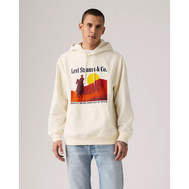 Sweat à capuche graphique coupe décontractée Levi's