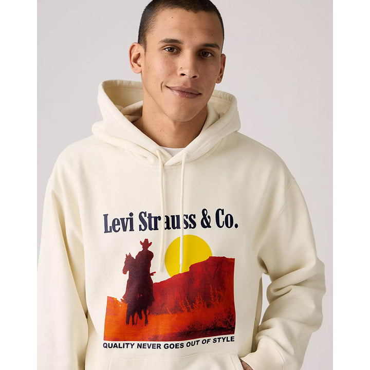 Sweat à capuche graphique coupe décontractée Levi's