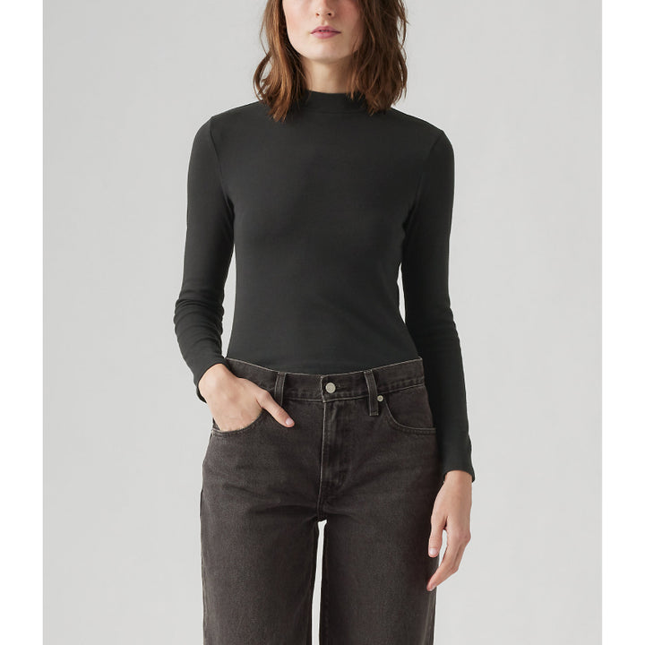 Levi's Effortless Long Sleeve Top Anthracite Night