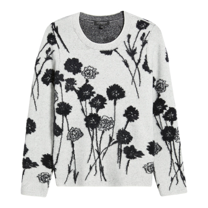 Pull ras du cou en jacquard Liverpool