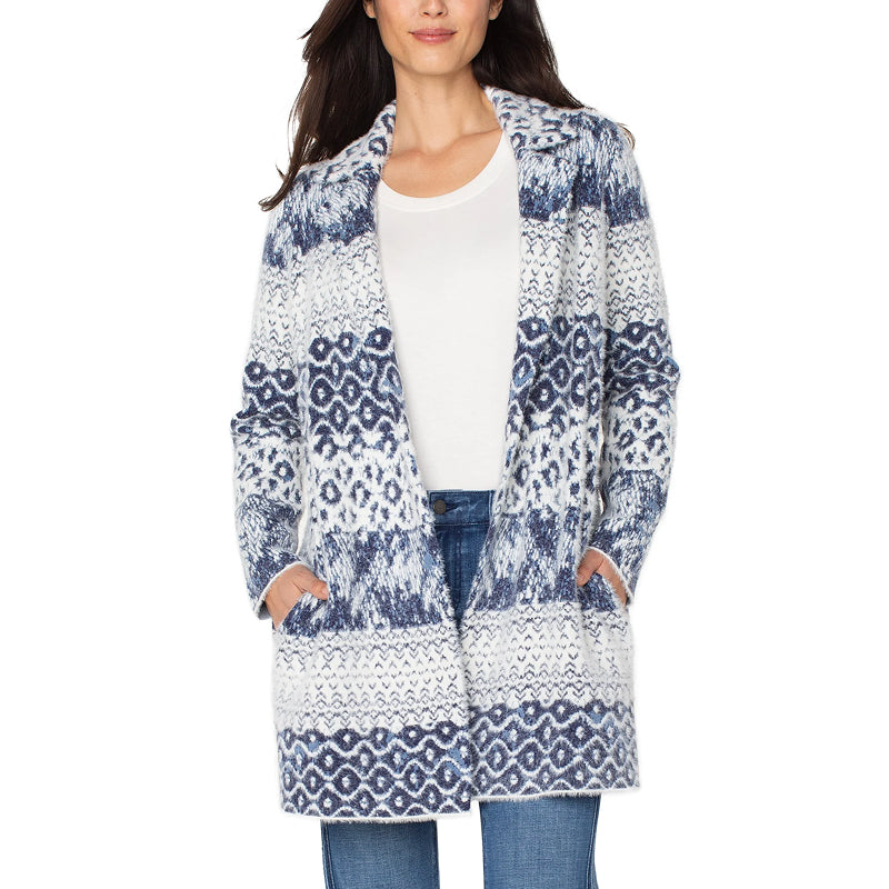 Manteau-pull ouvert sur le devant Liverpool