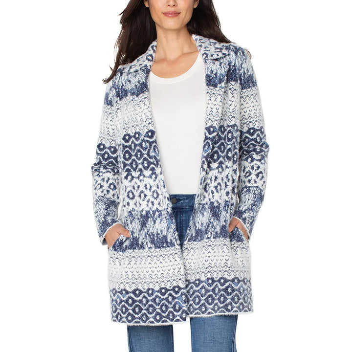 Manteau-pull ouvert sur le devant Liverpool