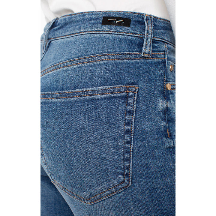 Pantalon en jean retroussé Liverpool Marley Girlfriend - Campus