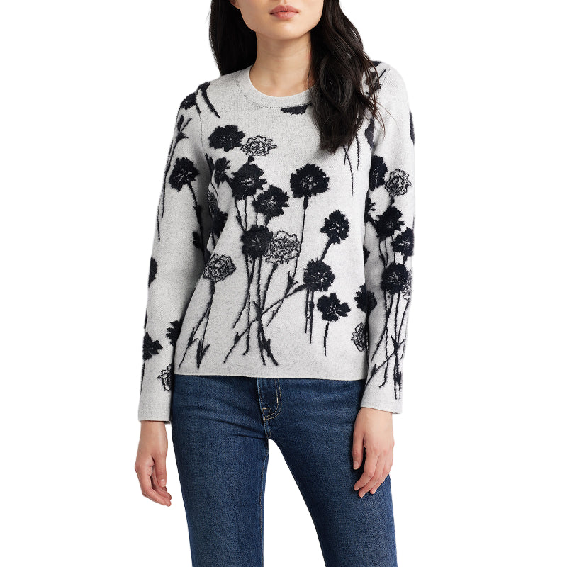Pull ras du cou en jacquard Liverpool