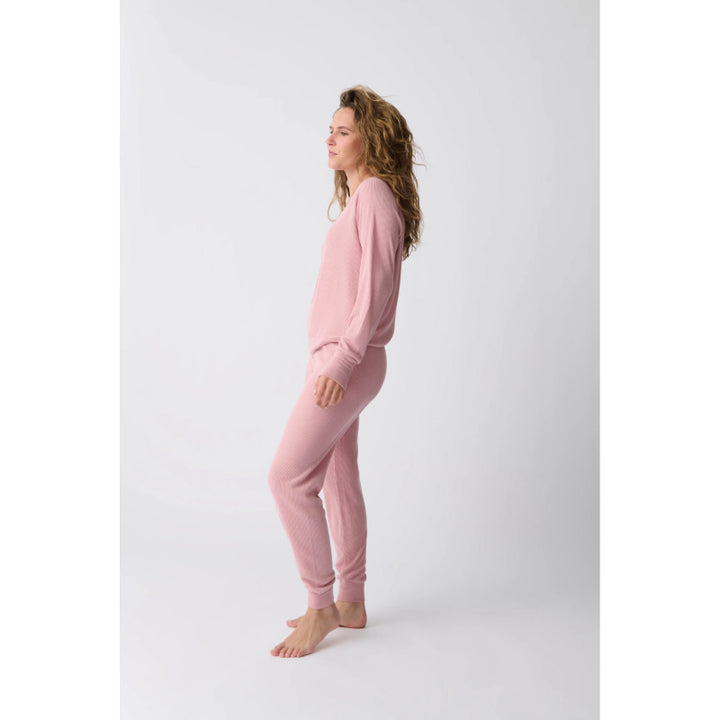 Pantalon de pyjama texturé Essentials de PJ Salvage