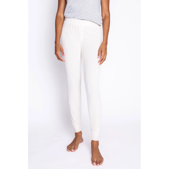 Pantalon de pyjama texturé Essentials de PJ Salvage