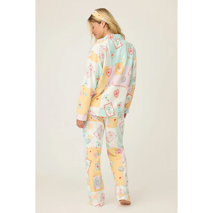 Ensemble de pyjama en flanelle imprimée Lucky Me PJ Salvage