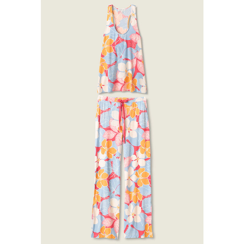 Ensemble pyjama fleuri Tropical Dreams de PJ Salvage