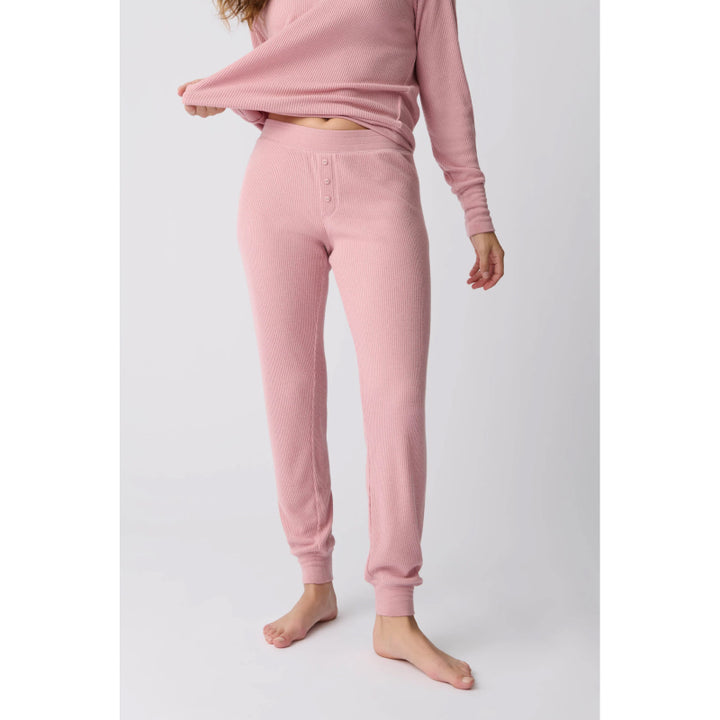 Pantalon de pyjama texturé Essentials de PJ Salvage