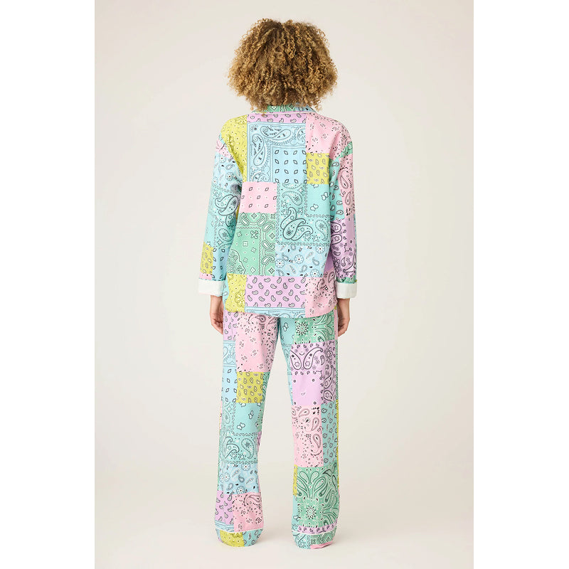 PJ Salvage Pyjama en flanelle imprimé cachemire Howdy Honey