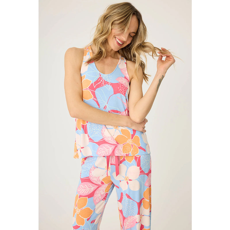 Ensemble pyjama fleuri Tropical Dreams de PJ Salvage