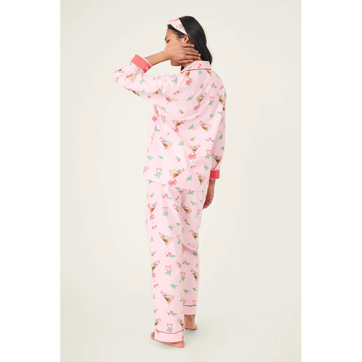 Ensemble de pyjama 3 pièces en flanelle à imprimé boisson Tini Time PJ Salvage