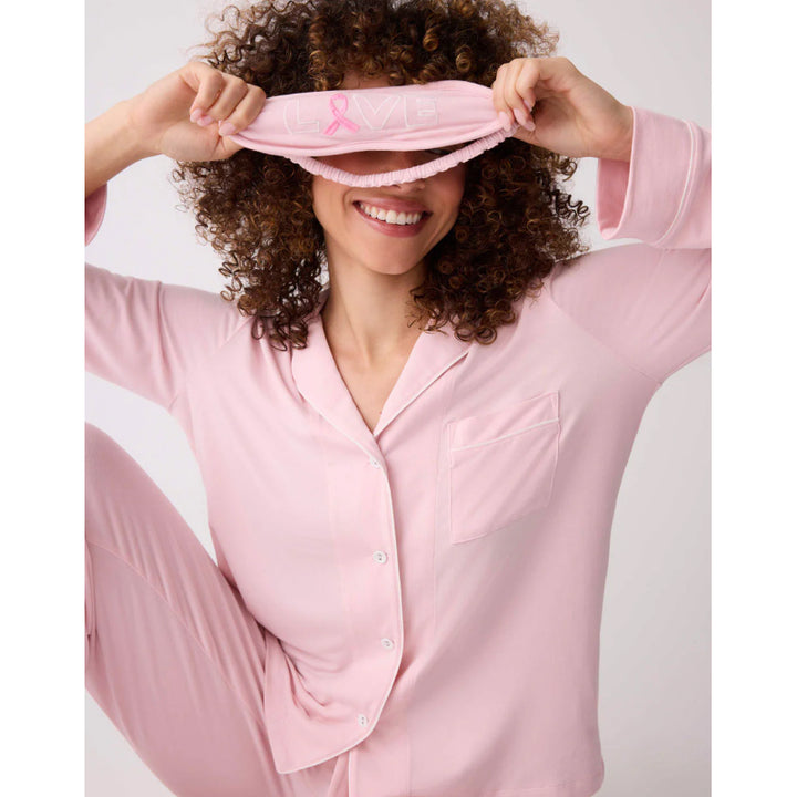 PJ Salvage Breast Cancer PJ Set