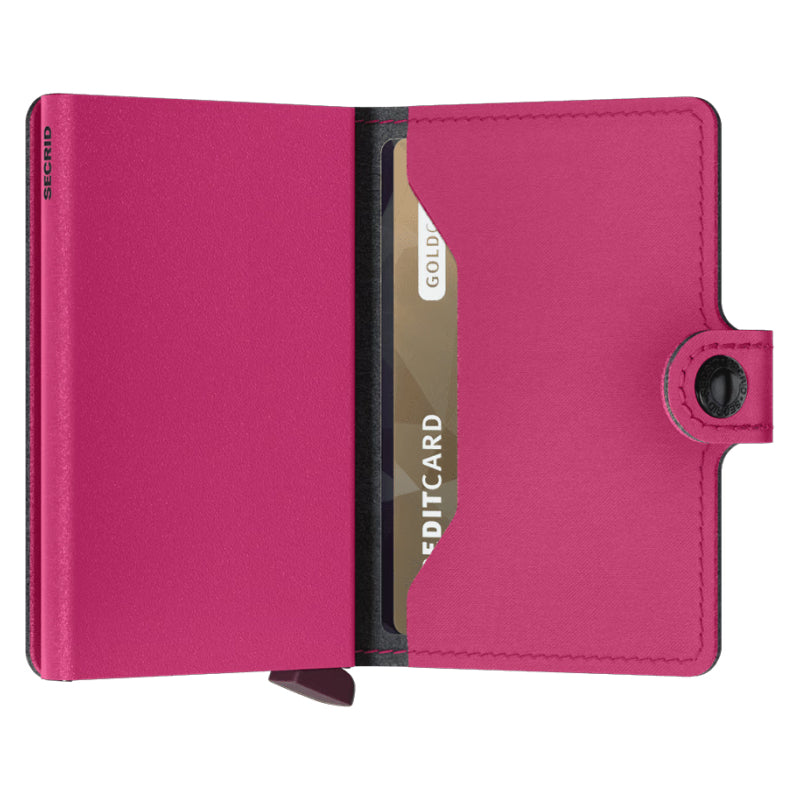 Secrid Miniwallet Yard Powder Fuchsia (non-leather)