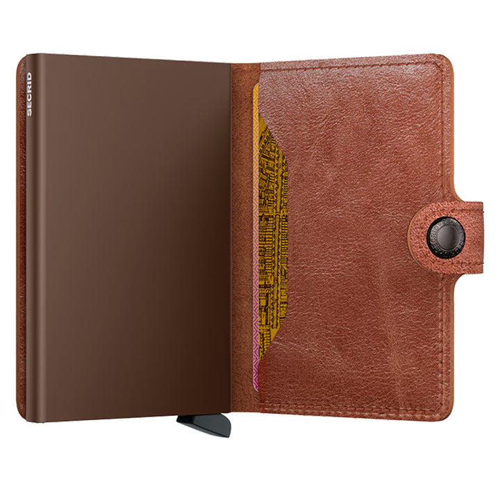Secrid Miniwallet Vintage Cognac Marron