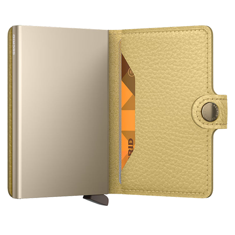 Secrid Miniwallet Pebble Jaune Beurre